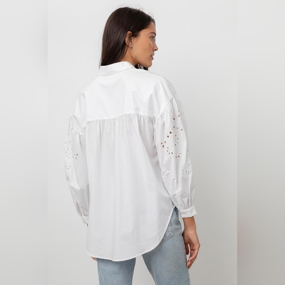 Rails Alister Embroidered Eyelet Blouse - Picture 2 of 3